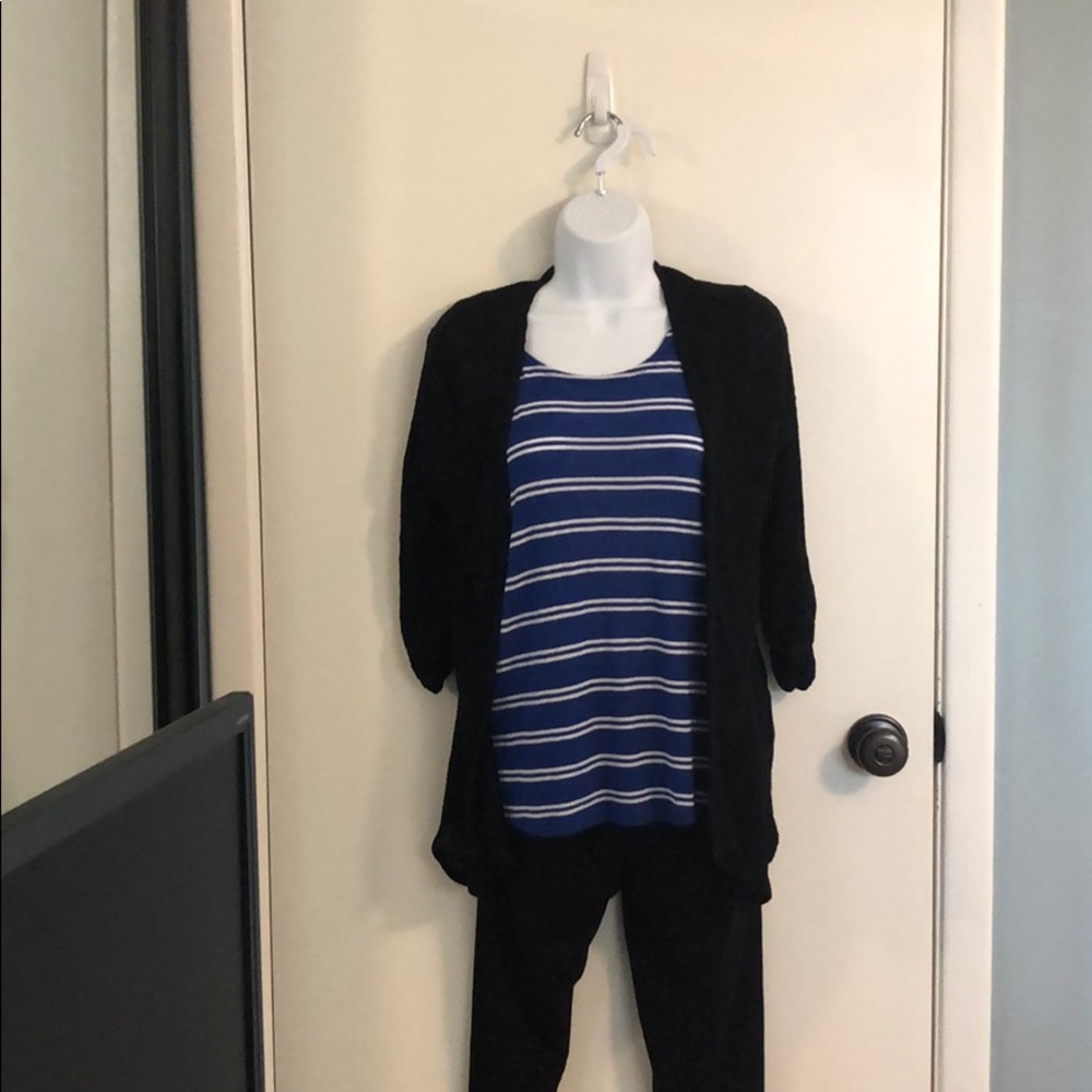 Candie’s basic Quarter Sleeve Black Cardigan